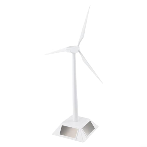 Solarbetriebenes Windmühlen-Modell, langlebig, ideale Schreibtisch-Dekoration für Kinder von UTTASU