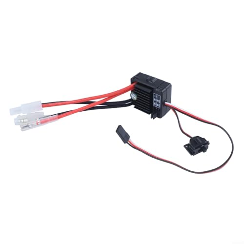 UTTASU Robuster gebürsteter ESC mit wasserdichten Fähigkeiten für anspruchsvolle Outdoor-Umgebungen bei RC-Aktivitäten (WP1060-60A) von UTTASU