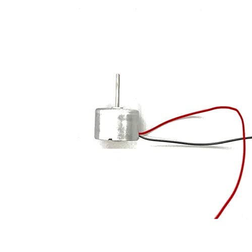 UTTDP 1 Stück Axial 300 Bürsten-Gleichstrommotor 3 V 6 V – 15 mm Welle for Robotik, wissenschaftliche Projekte und Hobbyausrüstung von UTTDP