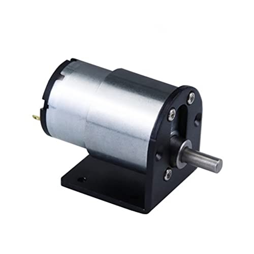 UTTDP 1 Stück DC-Getriebemotor 520 – 12 V DC-Gebürsteter Drehzahlregler for Hobbyprojekte – Hohes Drehmoment JGB37-520(600rpm 12v) von UTTDP