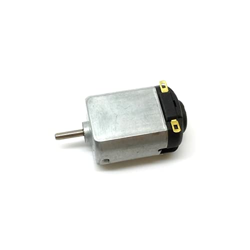 UTTDP 130 Mikroelektromotor – Hochgeschwindigkeits-Kohlebürstenmotor for Heimwerkerprojekte, Modell QFK130DAV-22050, geräuscharm, 2,4–7,4 V von UTTDP