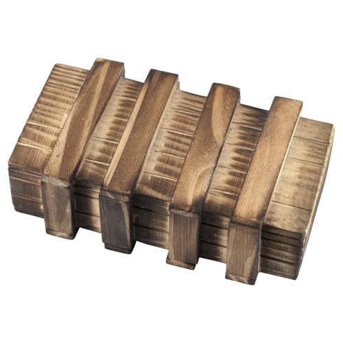 Impossible Wooden Puzzle Box with 2 Secret Hidden Compartment, Magic Difficult Brain Teaser Box for Adult for Jewellery Present Surprise Impossible Wooden Puzzle Box with 2 Secret Hidden Compartment, Magic Difficult Brain Teaser Box for Adult for Jewellery Present Surprise von UTwaySteelPro