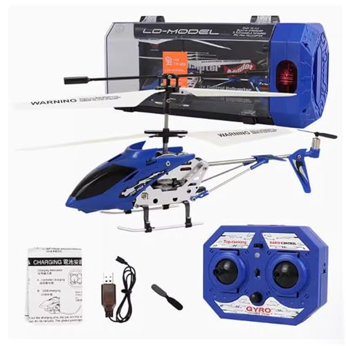 UUE Hubschrauber Ferngesteuert, RC-Hubschrauber, 2.4G Helikopter Ferngesteuert mit LED-Licht, 3.5-Kanal Hubschrauber Spielzeug Kinder, Mini Helikopter Positioniert Höhe Flugzeug Geschenk Kinder Jungen von UUE