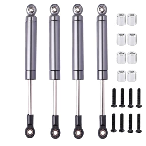 Alloy 112mm Internal Spring Shock Absorber Damper for RC Car 1/10 Crawler Truck Hpi HSP Rc4wd Losi Axial Hop-Up Parts 4PCS/Set (Titan) von UURCSKY