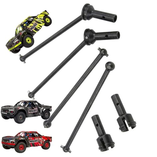 Antriebswelle vorne und hinten, Ersatzteil für ARRMA Mojave 6S BLX, #45 gehärteter Stahl, vorne und hinten, CVD-Universalgelenke/Radachse und Dogbone für 1/7 ARRMA Mojave 6S V2 4WD Desert Short Truck Antriebswelle vorne und hinten, Ersatzteil für ARRMA Mojave 6S BLX, #45 gehärteter Stahl, vorne und hinten, CVD-Universalgelenke/Radachse und Dogbone für 1/7 ARRMA Mojave 6S V2 4WD Desert Short Truck von UURCSKY