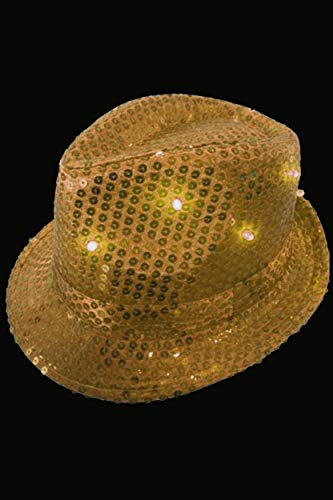 UV Floor 8717662462153 Paillettenhut, goldfarben UV Floor 8717662462153 Paillettenhut, goldfarben von UV FLOOR UVFLOOR