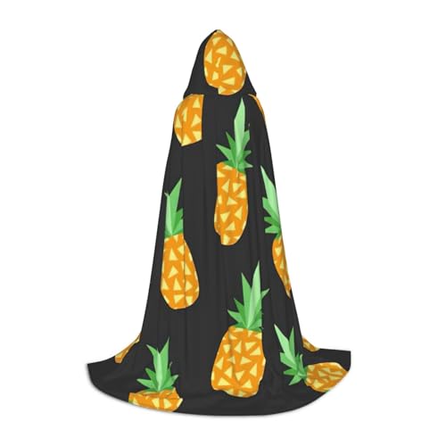 UVBDF Ananas-Halloween-Kostüm, Kapuzenumhang, Cosplay, Umhang mit Umhang, Zubehör, Karnevals-Must-Have UVBDF Ananas-Halloween-Kostüm, Kapuzenumhang, Cosplay, Umhang mit Umhang, Zubehör, Karnevals-Must-Have von UVBDF