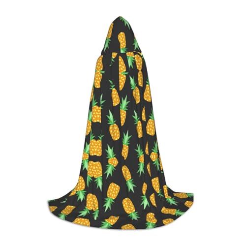 UVBDF Gelbe Ananas-Halloween-Kostüm, Kapuzenumhang, Cosplay, Umhang mit Umhang, Zubehör, Karnevals-Must-Have UVBDF Gelbe Ananas-Halloween-Kostüm, Kapuzenumhang, Cosplay, Umhang mit Umhang, Zubehör, Karnevals-Must-Have von UVBDF