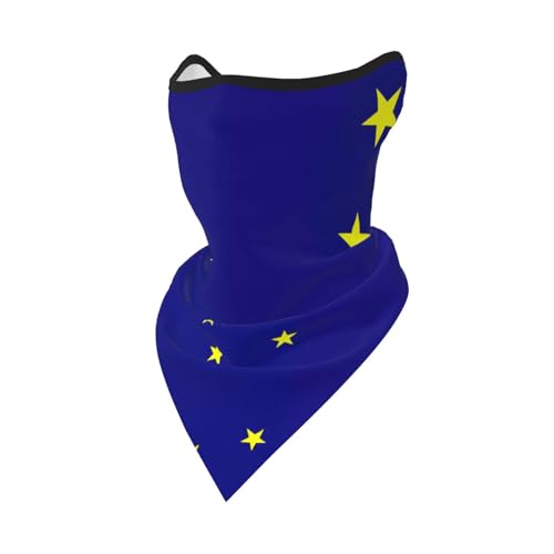 UVBDF Gesichtsbedeckung mit Alaska-Flagge, atmungsaktiv, für Laufen, Camping, Klettern UVBDF Gesichtsbedeckung mit Alaska-Flagge, atmungsaktiv, für Laufen, Camping, Klettern von UVBDF