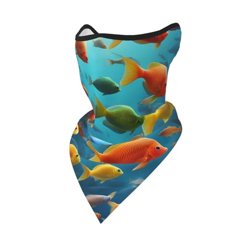 UVBDF Gesichtsbedeckung mit bunten Fischen, atmungsaktiv, zum Laufen, Camping, Klettern UVBDF Gesichtsbedeckung mit bunten Fischen, atmungsaktiv, zum Laufen, Camping, Klettern von UVBDF