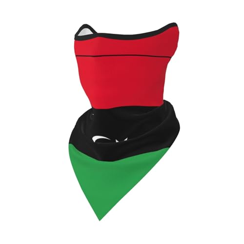 UVBDF Gesichtsbedeckung mit libyscher Flagge, atmungsaktiv, für Laufen, Camping, Klettern UVBDF Gesichtsbedeckung mit libyscher Flagge, atmungsaktiv, für Laufen, Camping, Klettern von UVBDF