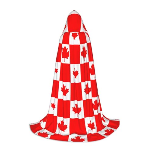 UVBDF Halloween-Kostüm mit kanadischer Flagge, Cosplay, Umhang, Umhang, Accessoire, Karnevals-Must-Have UVBDF Halloween-Kostüm mit kanadischer Flagge, Cosplay, Umhang, Umhang, Accessoire, Karnevals-Must-Have von UVBDF