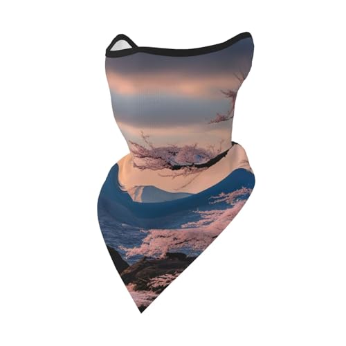 UVBDF Japan Mount Fuji Landschaft Gesichtsbedeckung Schal Atmungsaktiv für Laufen Camping Klettern UVBDF Japan Mount Fuji Landschaft Gesichtsbedeckung Schal Atmungsaktiv für Laufen Camping Klettern von UVBDF