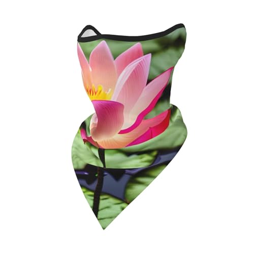 UVBDF Lotus Flower Face Cover Schal Atmungsaktiv für Laufen Camping Klettern von UVBDF
