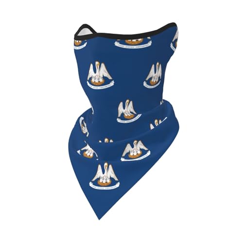 UVBDF Louisiana State Flag Face Cover Schal Atmungsaktiv für Laufen Camping Klettern UVBDF Louisiana State Flag Face Cover Schal Atmungsaktiv für Laufen Camping Klettern von UVBDF