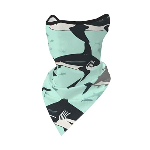 UVBDF Schal mit Haifisch-Motiv, atmungsaktiv, für Laufen, Camping, Klettern UVBDF Schal mit Haifisch-Motiv, atmungsaktiv, für Laufen, Camping, Klettern von UVBDF