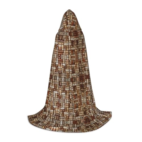 UVBDF Weinkorken Halloween Kostüm Kapuzenumhang Cosplay Umhang Umhang Zubehör Karneval Must Have UVBDF Weinkorken Halloween Kostüm Kapuzenumhang Cosplay Umhang Umhang Zubehör Karneval Must Have von UVBDF