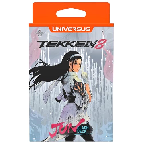UVS Gamse UniVersus Tekken 8 Clash Deck - Jun- Ready to Play Character Deck, Deck-Building Battle Collectible Card Game, Paper Play Mat, Officially Licensed UVS Gamse UniVersus Tekken 8 Clash Deck - Jun- Ready to Play Character Deck, Deck-Building Battle Collectible Card Game, Paper Play Mat, Officially Licensed von UVS Gamse
