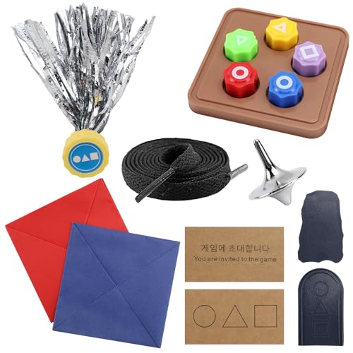 UVVRUR Gonggi Koreanisches Geschicklichkeitsspiel, 5 Spielvarianten, Traditionelles Spielzeug für Hand-Auge-Koordination, Reisespiel (B Set) von UVVRUR