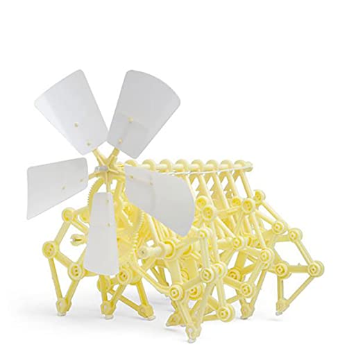 UWEOTYYY Wind Power Kit, 1PC Wind betrieben Strand Beast Model Roboter DIY Assembly Walker Educational Toy Kit Erwachsener Science Serie Die Kraft Perpetual Motion Machine Spielzeug von UWEOTYYY