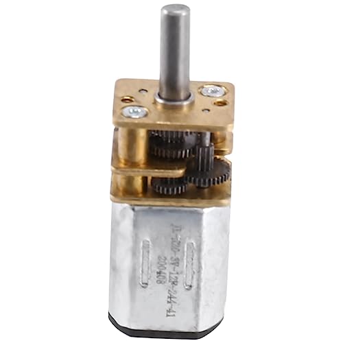 UWYRKSW 1Pc 30RPM N20 Micro-Speed Getriebemotor DC 6V Untersetzungsgetriebemotoren mit Metallgetriebe Rad von UWYRKSW