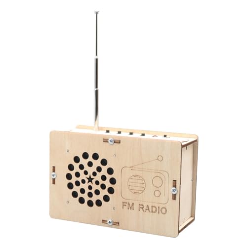 UWYRKSW DIY FM-Radio-Modellbausatz, Wissenschaftliches Training für Schüler, Experimentelle Ausrüstung für und Mädchen, Geburtstagsgeschenk von UWYRKSW