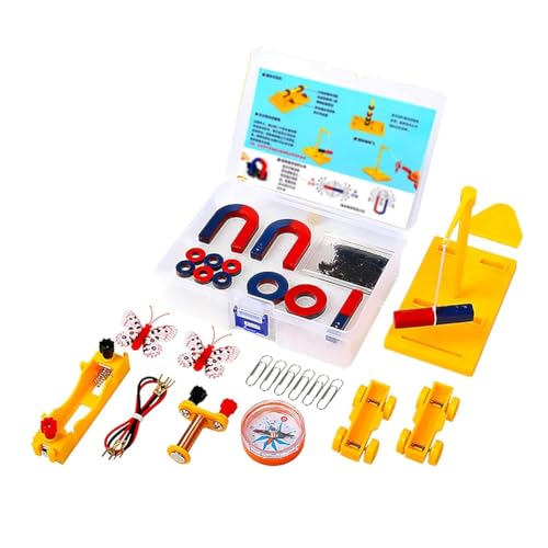 UWYRKSW Wissenschafts-Magnetset für Kinder, Elektromagnet-Experimentierset, Pädagogisch für Schüler, 1 Set von UWYRKSW