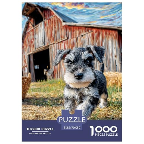 1000 Stück Hund als Haustier Puzzles Familien-Puzzlespiel Wunderschönes Dekoration Anspruchsvolles Hübsches Tier Puzzle Für Erwachsene Und Kinder 70x50cm/1000pcs 1000 Stück Hund als Haustier Puzzles Familien-Puzzlespiel Wunderschönes Dekoration Anspruchsvolles Hübsches Tier Puzzle Für Erwachsene Und Kinder 70x50cm/1000pcs von UXINYOUME
