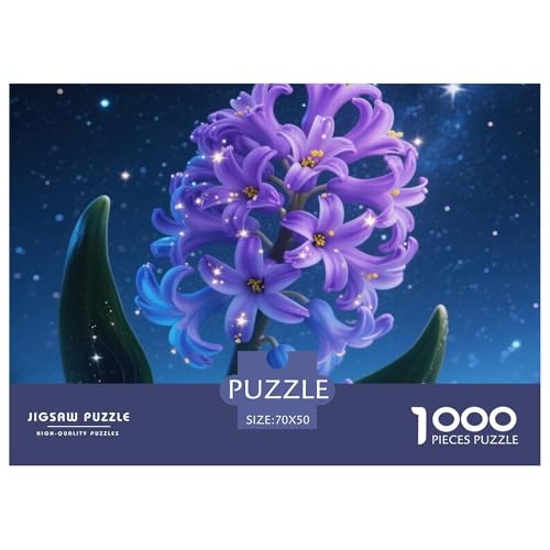 1000 Stück Hyazinthe Puzzles Familien-Puzzlespiel Wunderschönes Dekoration Anspruchsvolles Pflanzen Puzzle Für Erwachsene Und Kinder 70x50cm/1000pcs 1000 Stück Hyazinthe Puzzles Familien-Puzzlespiel Wunderschönes Dekoration Anspruchsvolles Pflanzen Puzzle Für Erwachsene Und Kinder 70x50cm/1000pcs von UXINYOUME