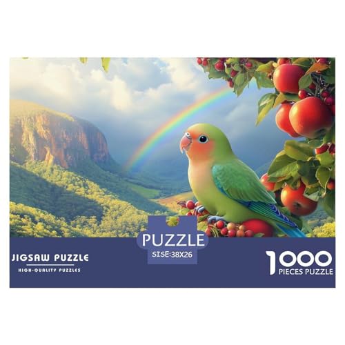 1000 Stück Papagei Puzzle Lernspiel Spielzeug Wunderschönes Dekoration Herausforderndes Tiere Puzzle Für Damen, Herren, Kinder Ab 14 Jahren 38x26cm/1000pcs 1000 Stück Papagei Puzzle Lernspiel Spielzeug Wunderschönes Dekoration Herausforderndes Tiere Puzzle Für Damen, Herren, Kinder Ab 14 Jahren 38x26cm/1000pcs von UXINYOUME