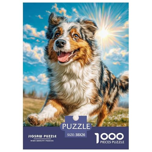 1000 Stück Süßer Hund Puzzle Familien-Puzzlespiel Wohnungsdekoration Anspruchsvolles Hübsches Tier Puzzle Für Damen, Herren, Kinder Ab 14 Jahren 38x26cm/1000pcs 1000 Stück Süßer Hund Puzzle Familien-Puzzlespiel Wohnungsdekoration Anspruchsvolles Hübsches Tier Puzzle Für Damen, Herren, Kinder Ab 14 Jahren 38x26cm/1000pcs von UXINYOUME