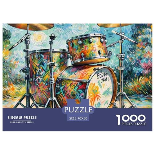 1000 Stück Trommel Set Puzzle Perfekt Für Spieleabende Wunderschönes Dekoration Anspruchsvolles Musikinstrumente Puzzle Für Erwachsene Und Kinder 70x50cm/1000pcs 1000 Stück Trommel Set Puzzle Perfekt Für Spieleabende Wunderschönes Dekoration Anspruchsvolles Musikinstrumente Puzzle Für Erwachsene Und Kinder 70x50cm/1000pcs von UXINYOUME