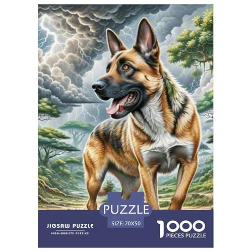 1000 Teile Bazenji Puzzles Perfekt Für Spieleabende Wohnungsdekoration Hübsches Tier Puzzle Perfekt Für Erwachsene Und Kinder 70x50cm/1000pcs von UXINYOUME