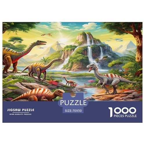 1000 Teile Dinosaurierierierier Park Puzzle Perfekt Für Spieleabende HeimdekoRatteteteteion Anspruchsvolles Tiere Puzzle Für Damen, Herren, Kinder Ab 14 Jahren 70x50cm/1000pcs 1000 Teile Dinosaurierierierier Park Puzzle Perfekt Für Spieleabende HeimdekoRatteteteteion Anspruchsvolles Tiere Puzzle Für Damen, Herren, Kinder Ab 14 Jahren 70x50cm/1000pcs von UXINYOUME