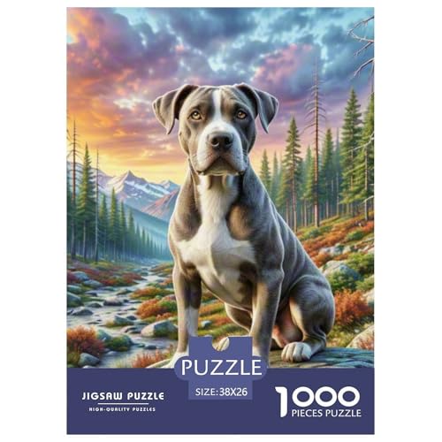 1000 Teile Englischer Springer Spaniel Puzzles Perfekt Für Spieleabende Wohnungsdekoration Hübsches Tier Puzzle Perfekt Für Erwachsene Und Kinder 38x26cm/1000pcs von UXINYOUME