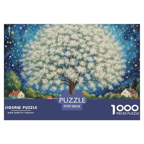 1000 Teile Gypsophila Puzzle Perfekt Für Spieleabende Heimdekoration Anspruchsvolles Blumen Puzzle Für Damen, Herren, Kinder Ab 14 Jahren 38x26cm/1000pcs 1000 Teile Gypsophila Puzzle Perfekt Für Spieleabende Heimdekoration Anspruchsvolles Blumen Puzzle Für Damen, Herren, Kinder Ab 14 Jahren 38x26cm/1000pcs von UXINYOUME