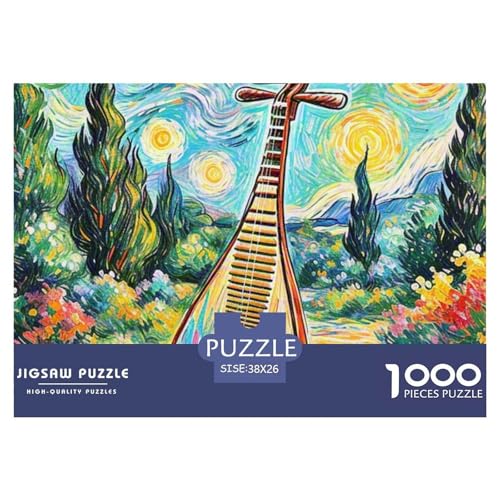 1000 Teile Pipa Puzzles Lernspiel Spielzeug Wohnungsdekoration Anspruchsvolles Musikinstrumente Puzzle Für Damen, Herren, Kinder Ab 14 Jahren 38x26cm/1000pcs 1000 Teile Pipa Puzzles Lernspiel Spielzeug Wohnungsdekoration Anspruchsvolles Musikinstrumente Puzzle Für Damen, Herren, Kinder Ab 14 Jahren 38x26cm/1000pcs von UXINYOUME