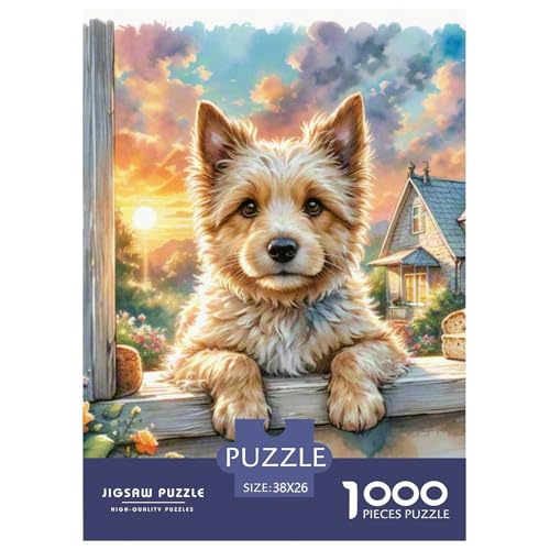 1000 Teile Puzzle Lernspiel Spielzeug Wohnungsdekoration Hübsches Tier Puzzle Perfekt Für Damen, Herren, Kinder Ab 14 Jahren 38x26cm/1000pcs von UXINYOUME