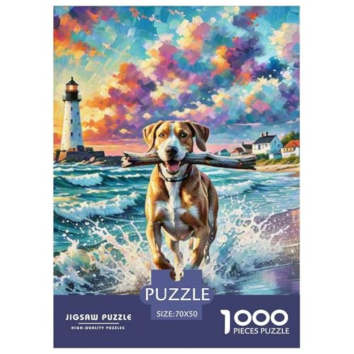 1000 Teile Puzzle Lernspiel Spielzeug Wohnungsdekoration Hübsches Tier Puzzle Perfekt Für Damen, Herren, Kinder Ab 14 Jahren 70x50cm/1000pcs von UXINYOUME