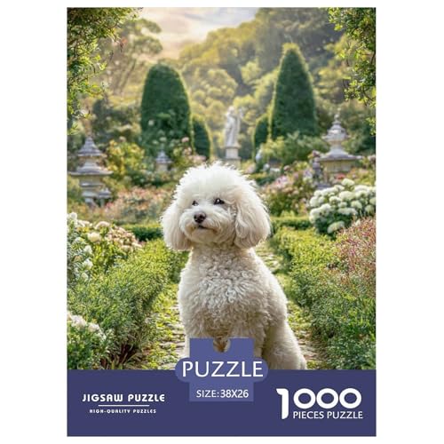 1000 Teile Süßer Haustierhund Puzzles Perfekt Für Spieleabende Wohnungsdekoration Hübsches Tier Puzzle Perfekt Für Erwachsene Und Kinder 38x26cm/1000pcs von UXINYOUME