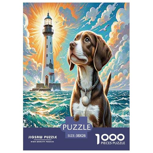 BAdler Puzzle 1000 Teile Schwer Puzzle Spielzeug Pädagogisches Spiel Impossible Herausforderungsspielzeug Für Erwachsene Und Kinder in Bewährter 38x26cm/1000pcs von UXINYOUME