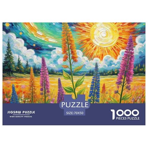 Coleus Blume Puzzle Lernspiel Spielzeug Heimdekoration 1000-teiliges Anspruchsvolles PflanzenPuzzle Für Damen, Herren, Kinder Ab 14 Jahren 70x50cm/1000pcs von UXINYOUME