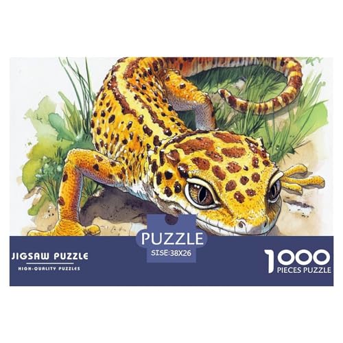 Eidechsen Puzzle Lernspiel Spielzeug Heimdekoration 1000-teiliges Anspruchsvolles TierePuzzle Für Damen, Herren, Kinder Ab 14 Jahren 38x26cm/1000pcs Eidechsen Puzzle Lernspiel Spielzeug Heimdekoration 1000-teiliges Anspruchsvolles TierePuzzle Für Damen, Herren, Kinder Ab 14 Jahren 38x26cm/1000pcs von UXINYOUME
