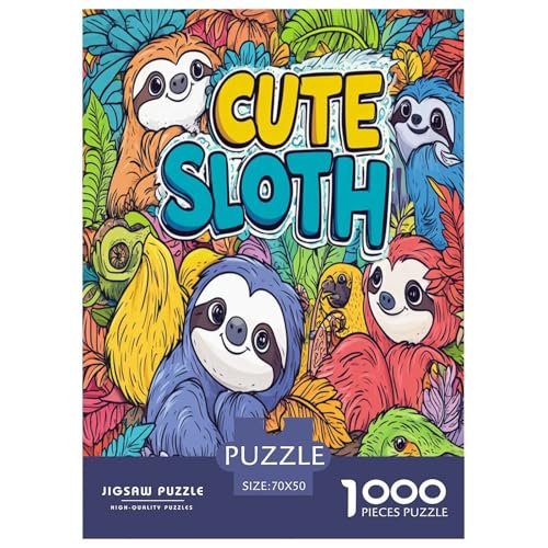 Faulheit Puzzle 1000 Teile Schwer Puzzle Spielzeug Lernspiel Impossible Herausforderung Spielzeug Für Erwachsene Und Kinder Ab 14 Jahren 70x50cm/1000pcs von UXINYOUME