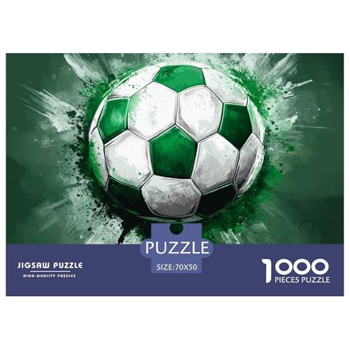 Fußball Puzzle Lernspiel Spielzeug Heimdekoration 1000-teiliges Anspruchsvolles FußballPuzzle Für Damen, Herren, Kinder Ab 14 Jahren 70x50cm/1000pcs Fußball Puzzle Lernspiel Spielzeug Heimdekoration 1000-teiliges Anspruchsvolles FußballPuzzle Für Damen, Herren, Kinder Ab 14 Jahren 70x50cm/1000pcs von UXINYOUME