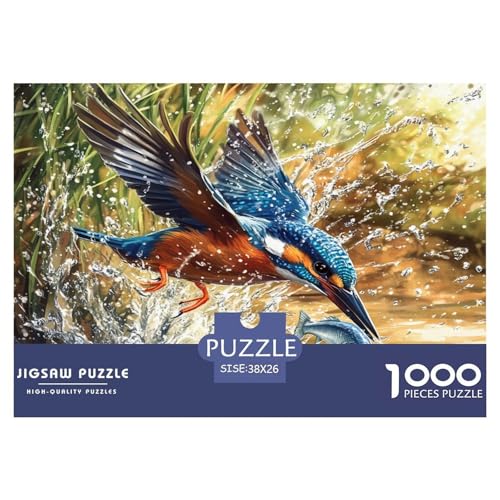 KingFischer Puzzle Lernspiel Spielzeug HeimdekoRatteteteteion 1000-teiliges Anspruchsvolles WildtierePuzzle Für Damen, Herren, Kinder Ab 14 Jahren 38x26cm/1000pcs KingFischer Puzzle Lernspiel Spielzeug HeimdekoRatteteteteion 1000-teiliges Anspruchsvolles WildtierePuzzle Für Damen, Herren, Kinder Ab 14 Jahren 38x26cm/1000pcs von UXINYOUME