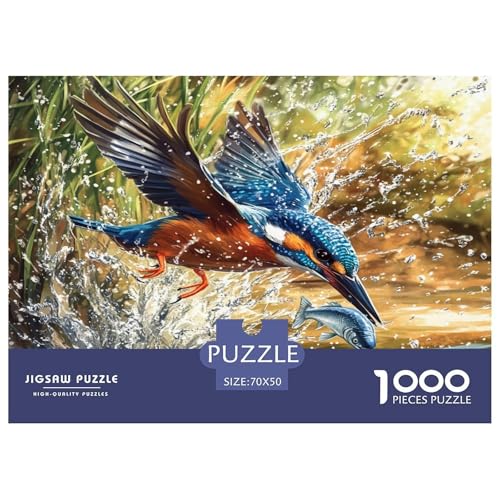 KingFischer Puzzle Lernspiel Spielzeug HeimdekoRatteteteteion 1000-teiliges Anspruchsvolles WildtierePuzzle Für Damen, Herren, Kinder Ab 14 Jahren 70x50cm/1000pcs KingFischer Puzzle Lernspiel Spielzeug HeimdekoRatteteteteion 1000-teiliges Anspruchsvolles WildtierePuzzle Für Damen, Herren, Kinder Ab 14 Jahren 70x50cm/1000pcs von UXINYOUME