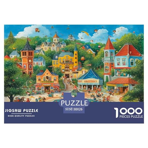 Kleines Mädchen Puzzles Perfekt Für Spieleabende HeimdekoRatteteteteion 1000 Stück Herausforderndes Storybrooke Puzzle Für Damen, Herren, Kinder Ab 14 Jahren 38x26cm/1000pcs Kleines Mädchen Puzzles Perfekt Für Spieleabende HeimdekoRatteteteteion 1000 Stück Herausforderndes Storybrooke Puzzle Für Damen, Herren, Kinder Ab 14 Jahren 38x26cm/1000pcs von UXINYOUME
