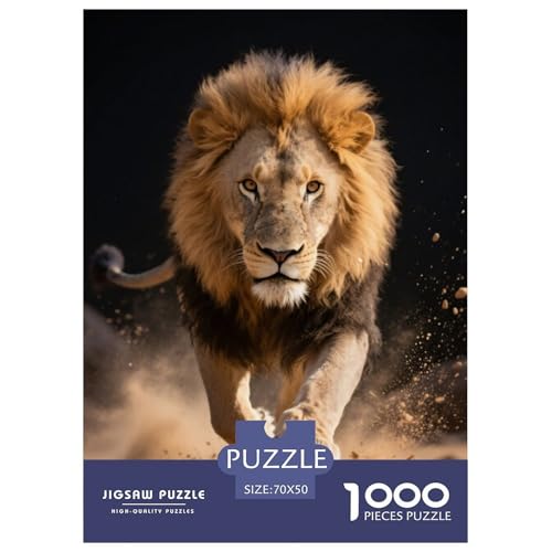 Löwen Puzzle Lernspiel Spielzeug Heimdekoration 1000-teiliges Anspruchsvolles WildtierePuzzle Für Damen, Herren, Kinder Ab 14 Jahren 70x50cm/1000pcs Löwen Puzzle Lernspiel Spielzeug Heimdekoration 1000-teiliges Anspruchsvolles WildtierePuzzle Für Damen, Herren, Kinder Ab 14 Jahren 70x50cm/1000pcs von UXINYOUME