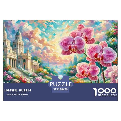 Orchideeee Puzzle Lernspiel Spielzeug Heimdekoration 1000-teiliges Anspruchsvolles BlumenPuzzle Für Damen, Herren, Kinder Ab 14 Jahren 38x26cm/1000pcs Orchideeee Puzzle Lernspiel Spielzeug Heimdekoration 1000-teiliges Anspruchsvolles BlumenPuzzle Für Damen, Herren, Kinder Ab 14 Jahren 38x26cm/1000pcs von UXINYOUME
